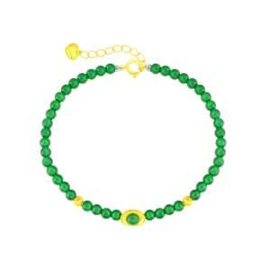 Yellow Gold Ingot Bracelet