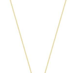 9K Yellow Gold with Pastel Enamel Necklace