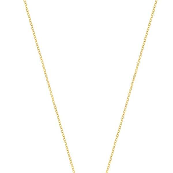 9K Yellow Gold with Pastel Enamel Necklace