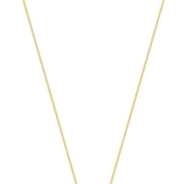 9K Yellow Gold with Pastel Enamel Necklace