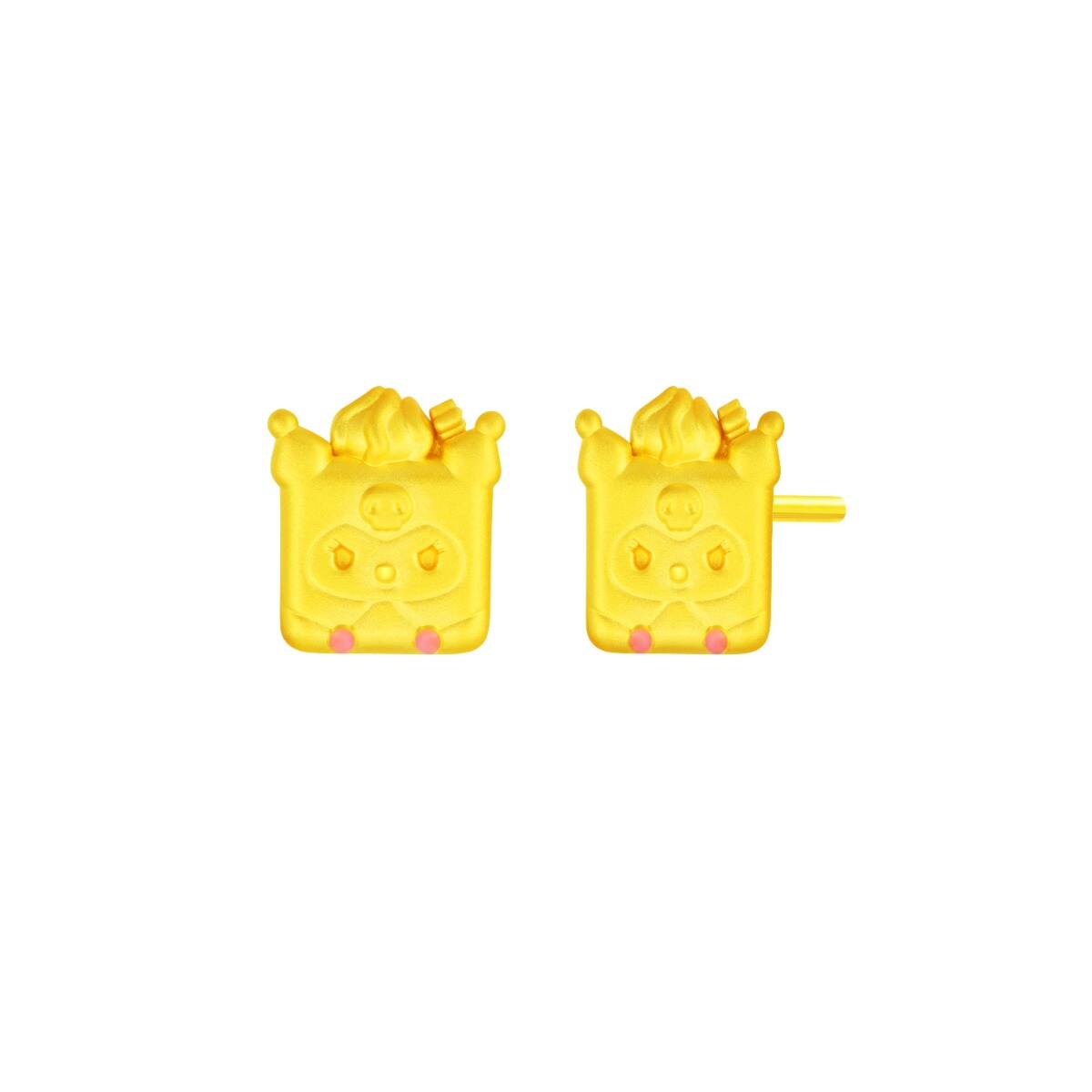 Sanrio characters KoroKoro Sweets Kuromi Earrings