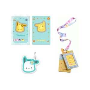 999 Gold Sanrio Characters Flower Faces Pochacco Keepsake
