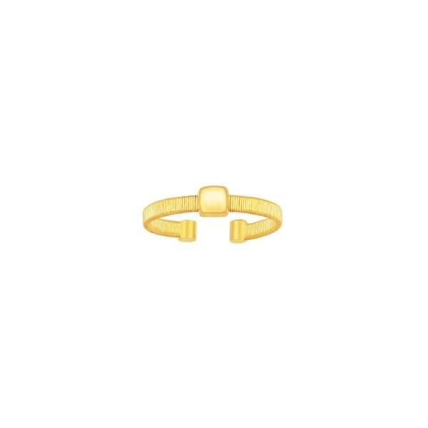 Refined Shimmer Gold Ring