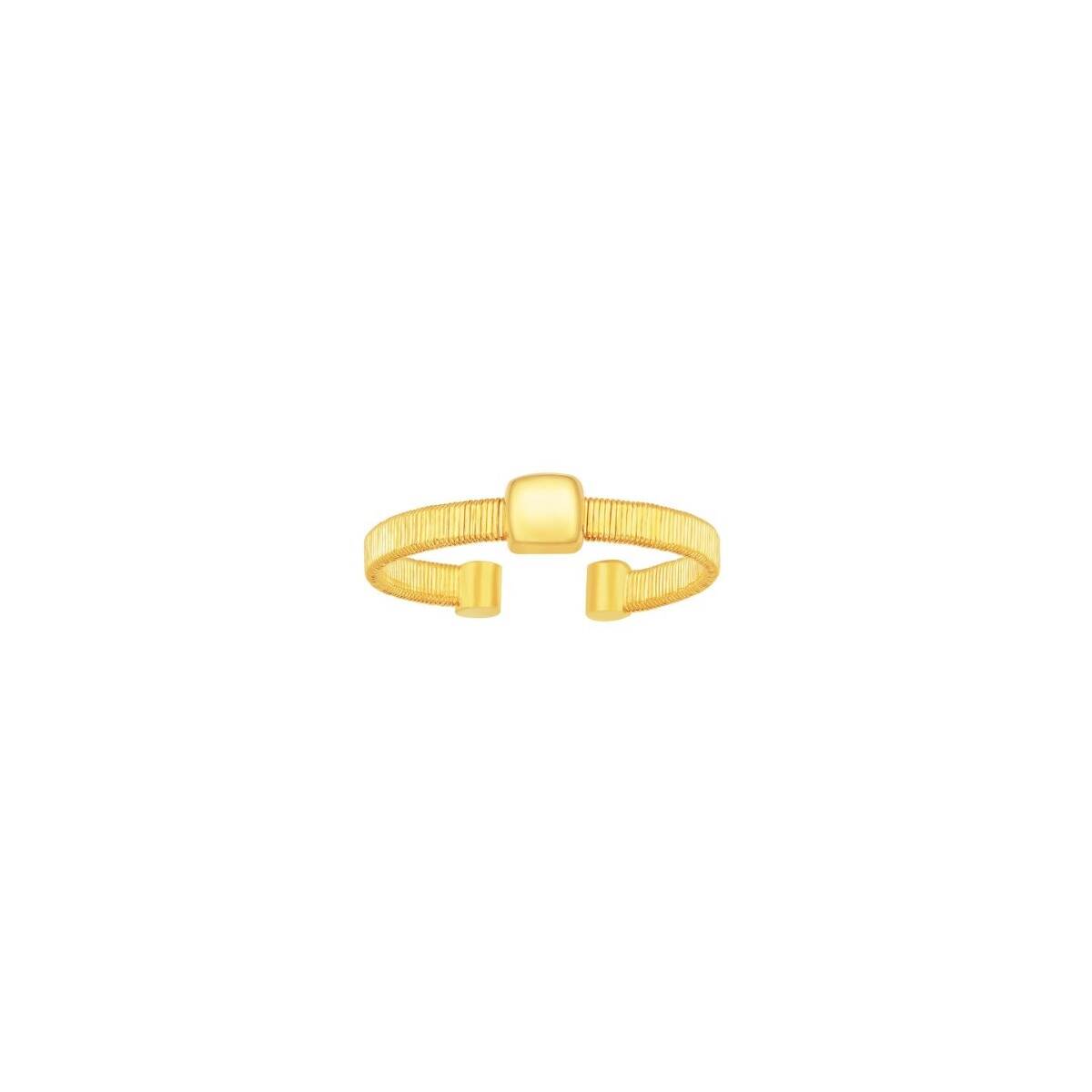 Refined Shimmer Gold Ring