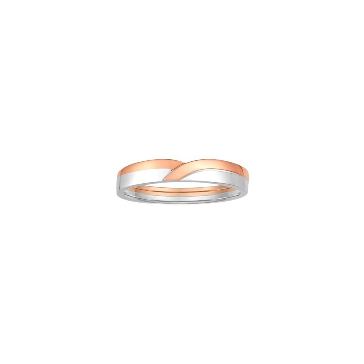 Intertwine Rose Gold Wedding Band (Male)