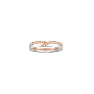Intertwine Rose Gold Wedding Band (Female)