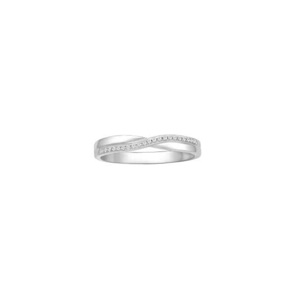 Interlace Wedding Band (Female)