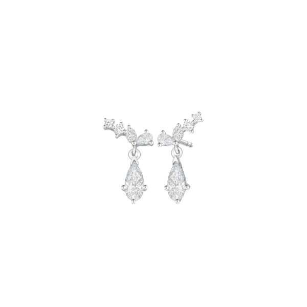 Lab-Grown Chandelier Earrings