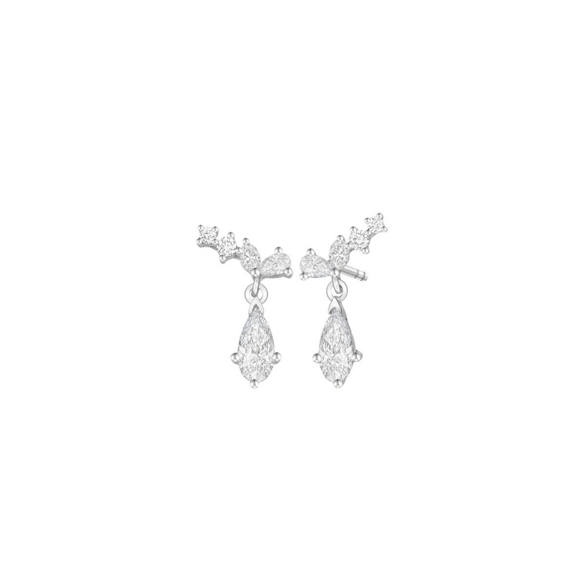 Lab-Grown Chandelier Earrings